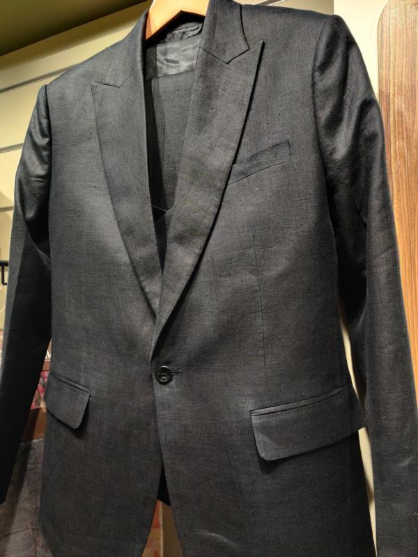 black suit hemp
