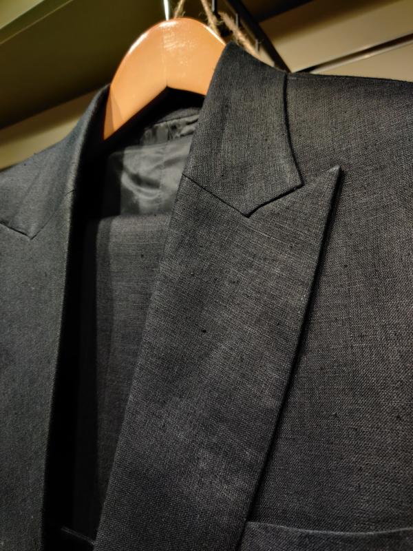 black suit hemp