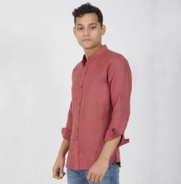 hemp shirt men ASNACRED